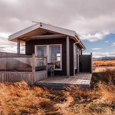 Blue View Cabin 5B With Private Hot Tub Reykholt  Exterior photo